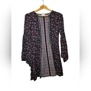 NWOT Small Women's POL Checkered Plaid Shirt in Red and Black, Never Worn.